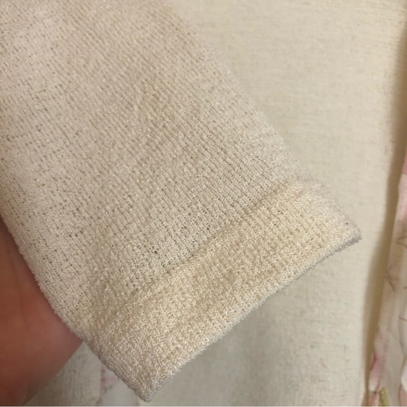 Studio Y Vintage Long Sleeve Short Cardigan Size 13/14 - Picture 5 of 6